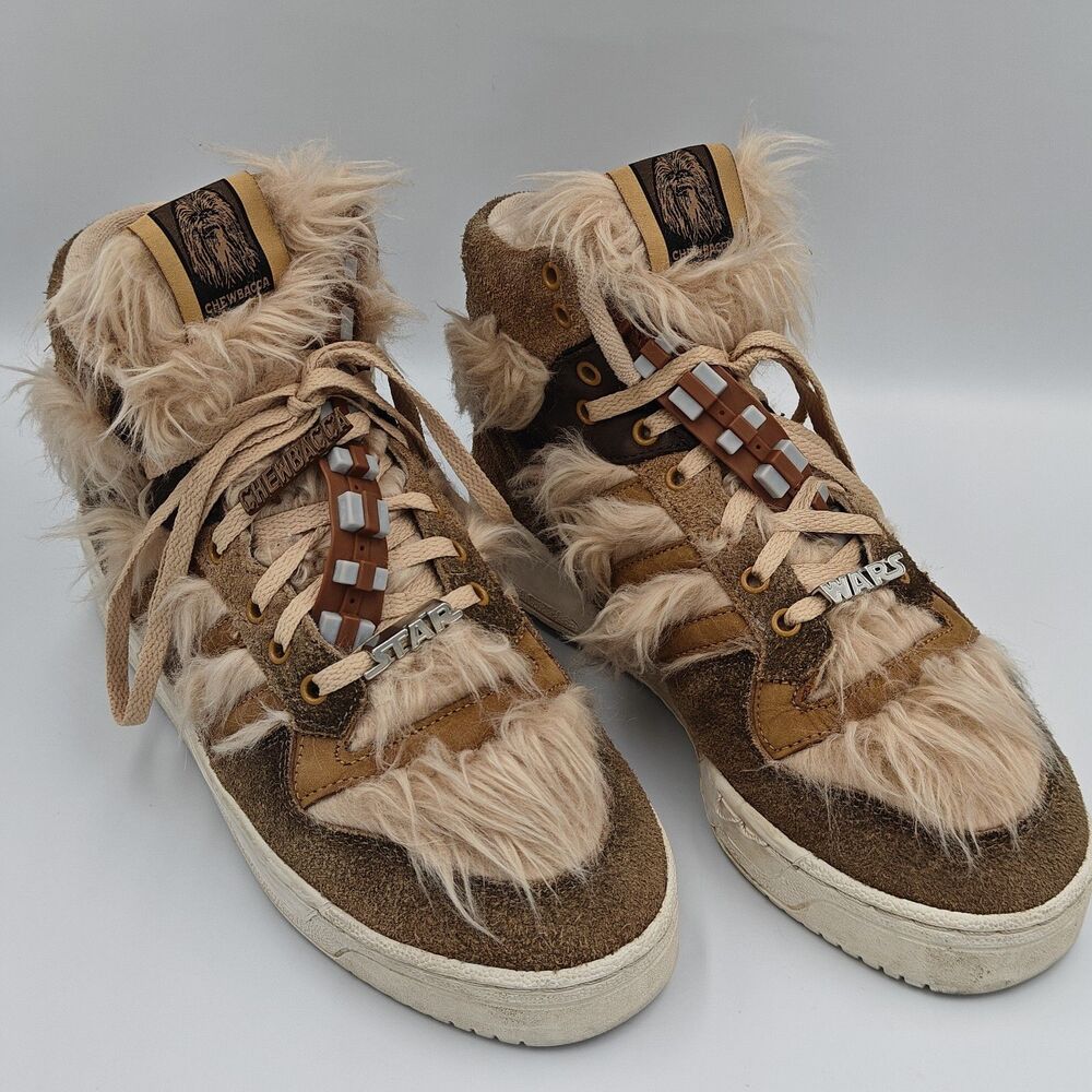 Star Wars x adidas Official 40th Empire Strikes Back Chewbacca High Top - Size 7